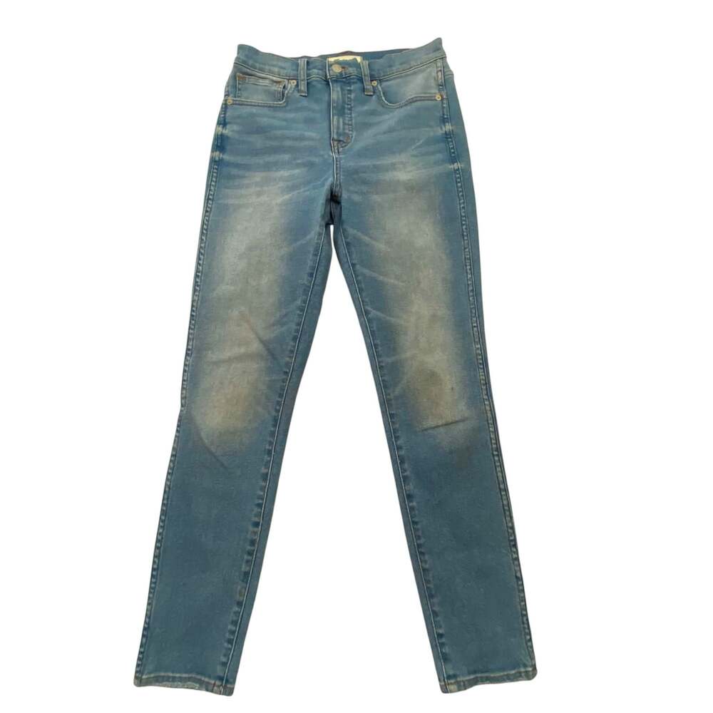 Madewell Light Wash Mid Rise Skinny Jeans